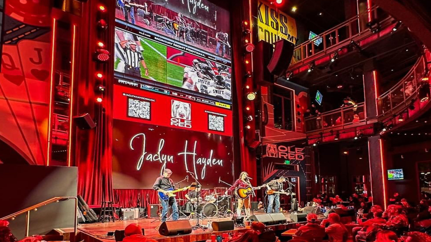 Ole Red Las Vegas radiates country with Elation lighting