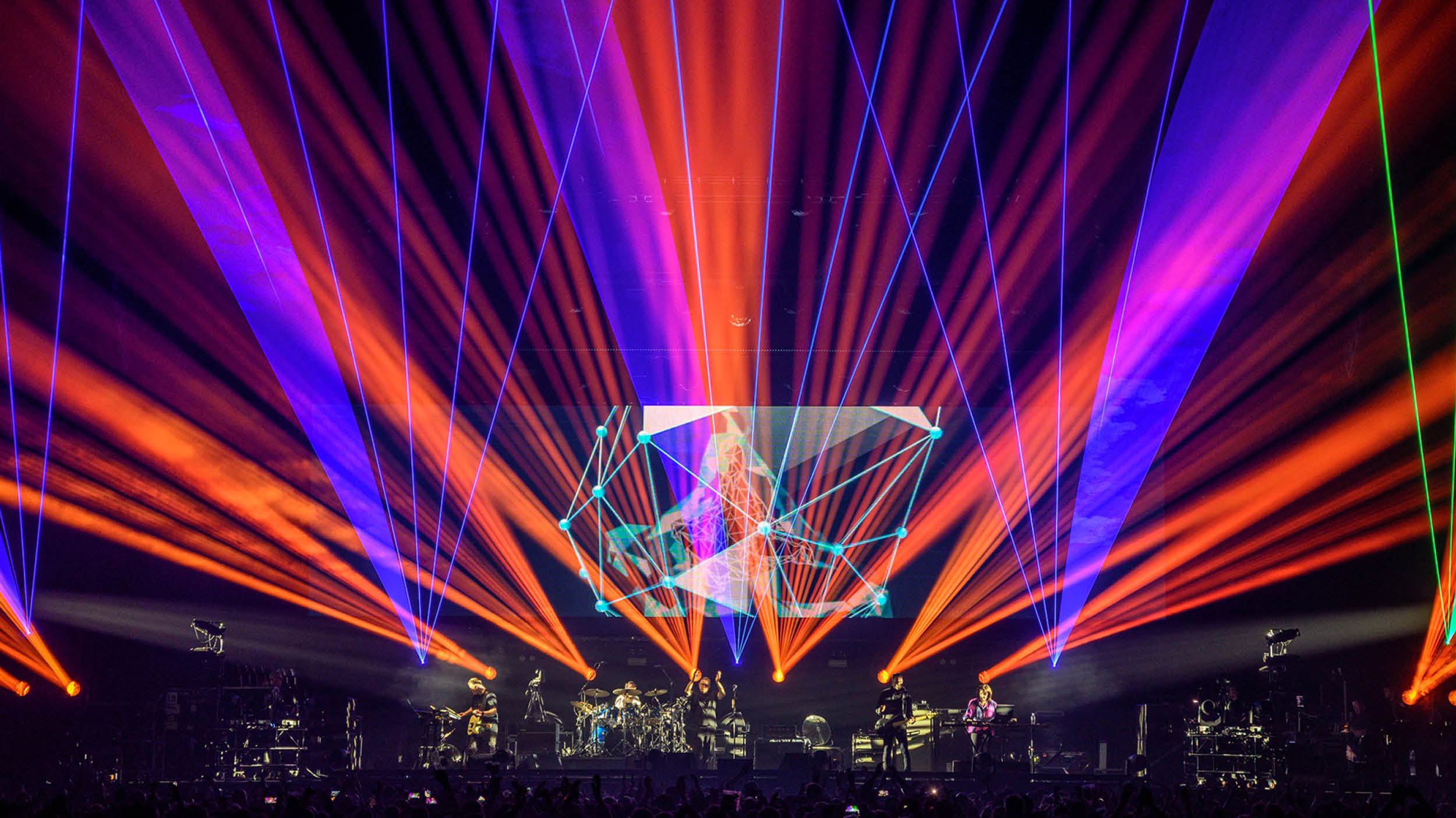Andrew Liddle lights New Order European Tour with Elation Excalibur