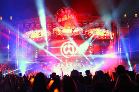 Elation Platinum Beams At Wango Tango 2013