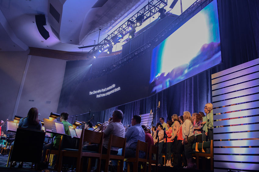 Fairhaven Church’s New ‘Future Proof’ Elation LED Video Screen