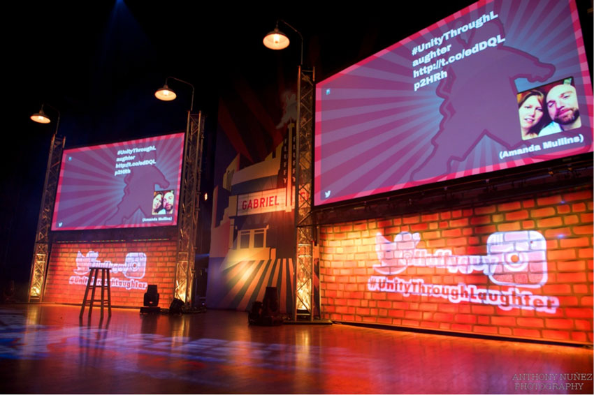 All Elation LED Rig No Joke on Comedian Gabriel Iglesias “Unity Through Laughter” Tour