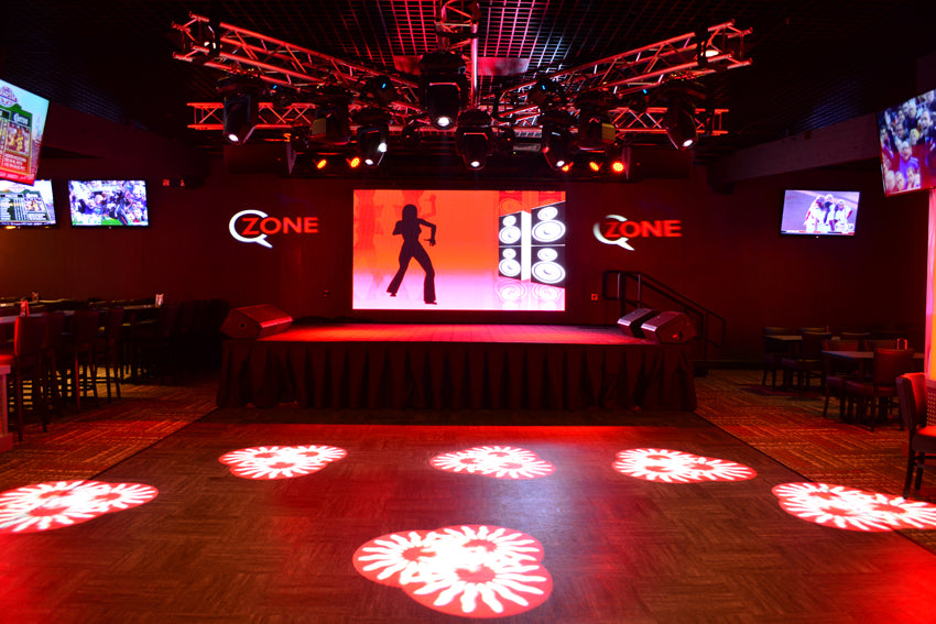 Elation EZ4 LED Display Provides Visual Versatility for Qzone at Quil Ceda Creek Casino