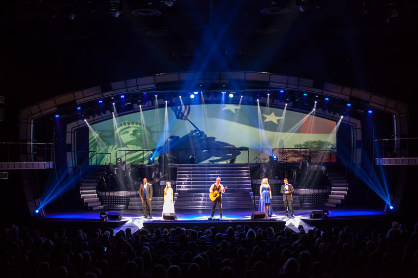 Elation Professional Platinum Series Lights Tennessee’s High-Energy Smoky Mountain Opry