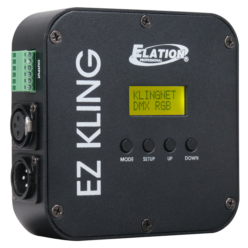 Elation EZ Kling™ for Easy Pixel Mapping of Kling-Net™ and DMX Compatible Fixtures