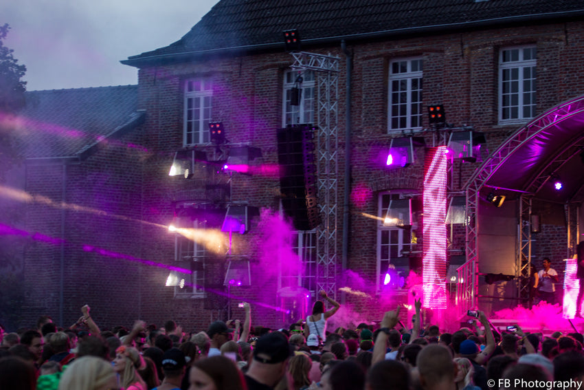 Elation LED Panels and Platinum Beams for Electrisize Open Air Festival
