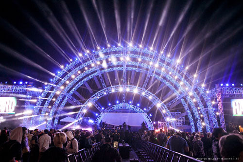 Elation Lighting for California’s Hard Day of the Dead Fest