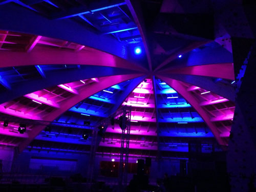 Elation SixPar Series Colors Unique StreetDome Skate Park in Denmark