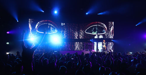 LabeLive Supplies Elation Platinum Series Lighting Rig for Lecrae Tour