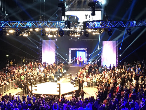 Elation Lighting Excitement for TNA Wrestling “MAXIMUM IMPACT 8” UK Tour