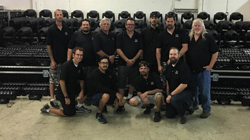 Visions Lighting Takes Delivery of Elation Platinum FLX™ and ACL 360 Bar™