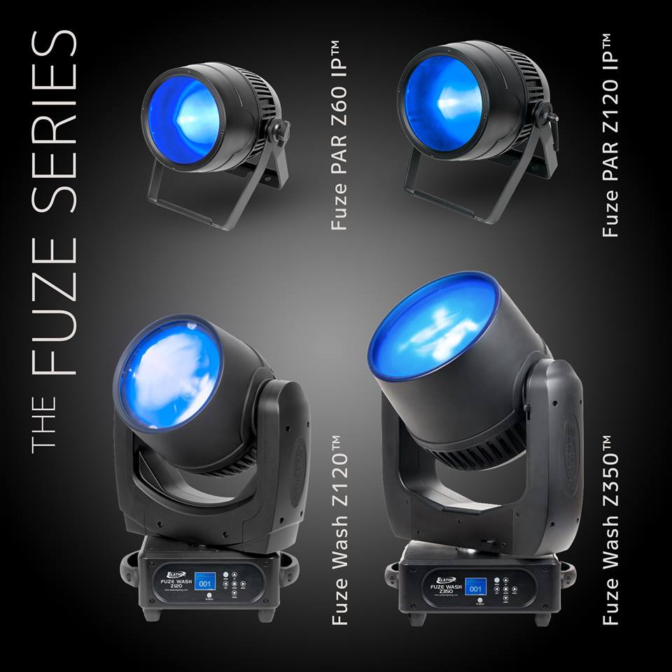 Elation Launches Fuze Series™ of Dynamic Wash Lights