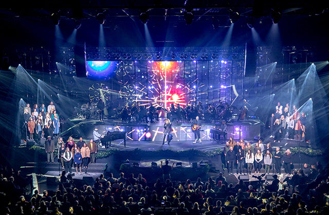 Hidden splendor of Artiste Mondrian™ on Church of the City Christmas services 2022