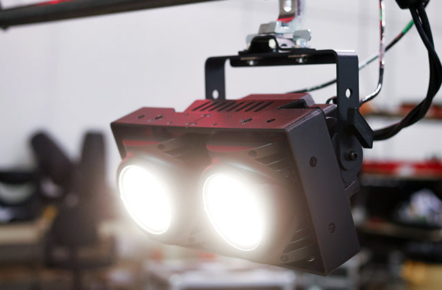 Main Light furthers investment in Elation gear with weatherproof DTW Blinders™