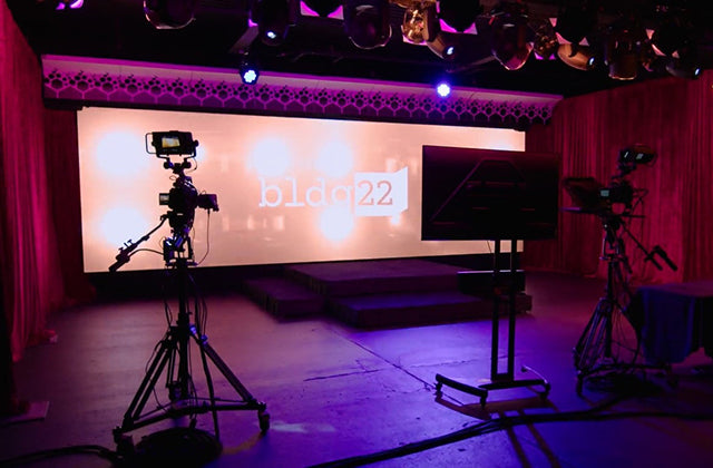 AVL Creative Building 22 virtual event studio gets Elation touch