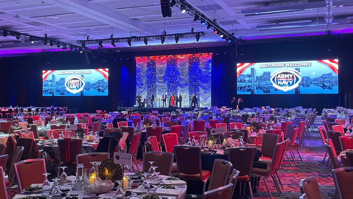 LD Christina Rupp Lights Army–Navy Gala With Elation PARAGON Supplied By Afterglow