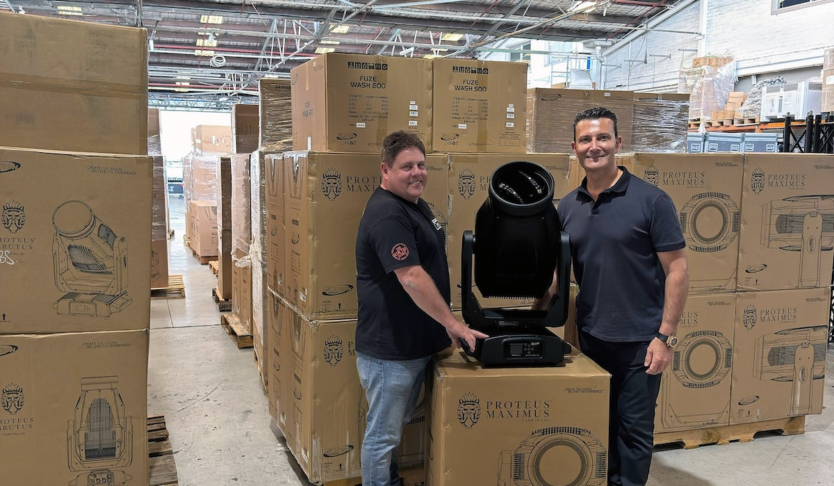 Chameleon Touring Systems Gears Up For High-Profile Tours and Events With Elation PROTEUS