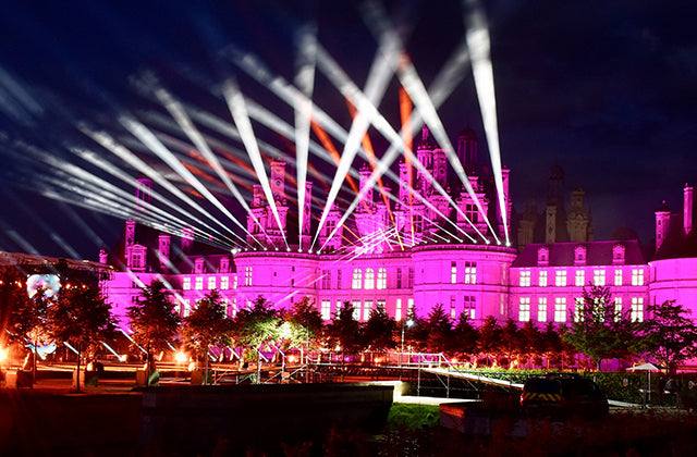Elation IP line lights Château de Chambord for popular French musical TV show