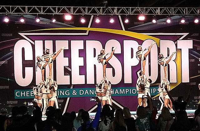 Lite Tek Entertainment and Elation light cheerleading championship