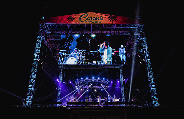 Elation lights for Southern California’s “Concerts in Your Car”