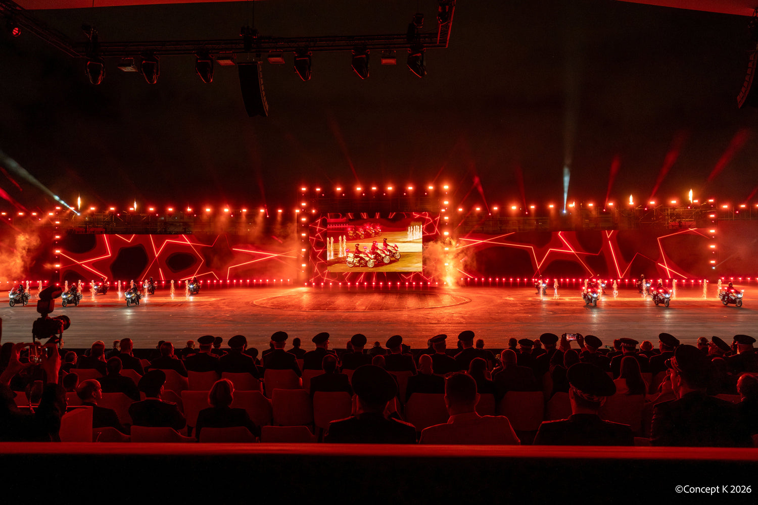 Concept K Delivers Spectacular Showcase with Elation Lighting for Morocco’s 70th DGSN Anniversary