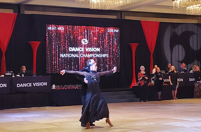 Dance America Productions lights dancesport with high-quality Elation lighting