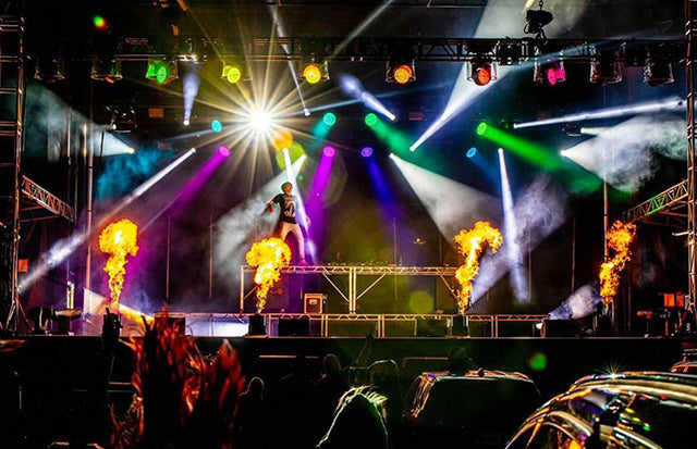 Elation IP-rated lighting the choice for outdoor drive-in events