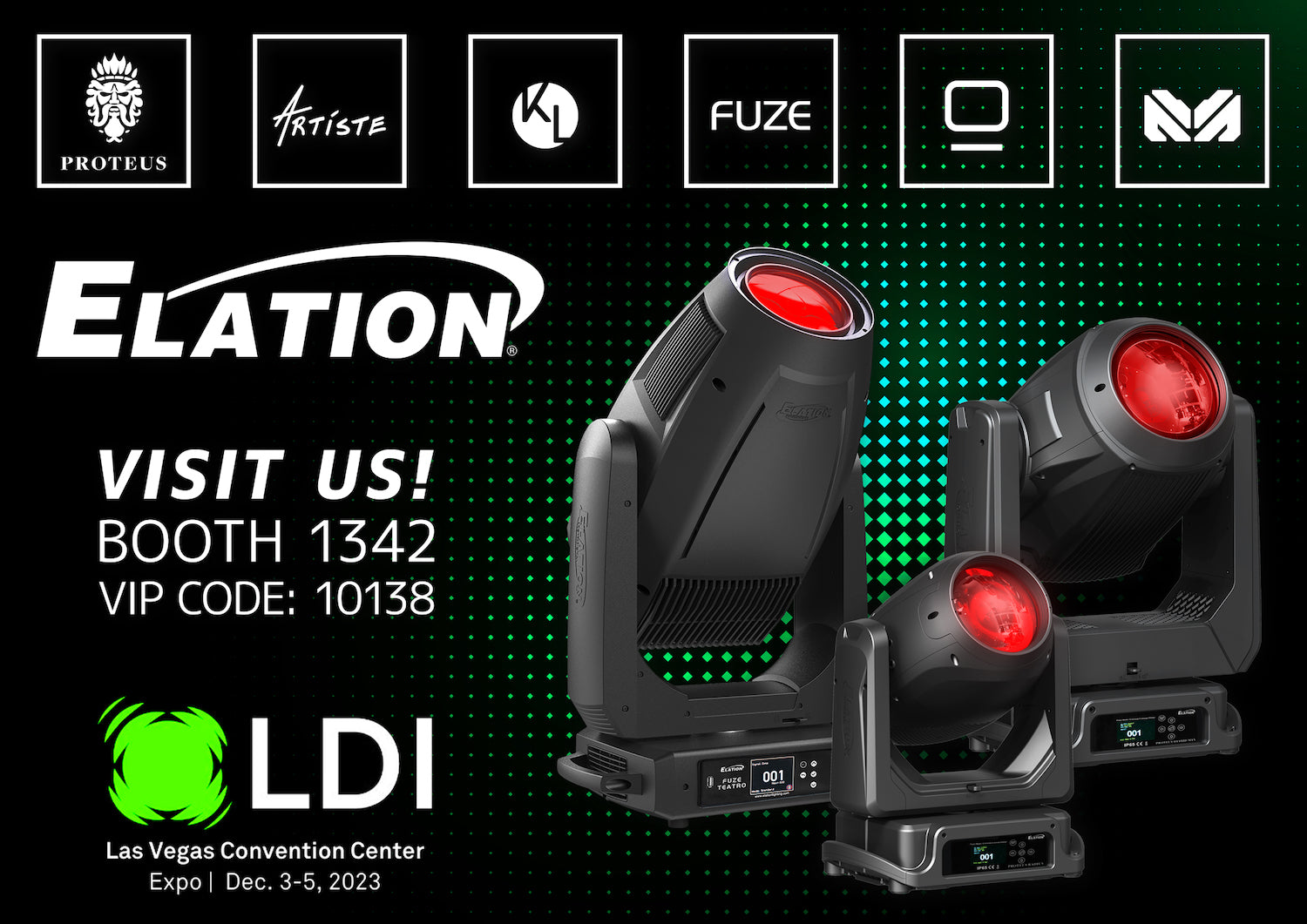Elation to empower the creative spirit @ LDI 2023