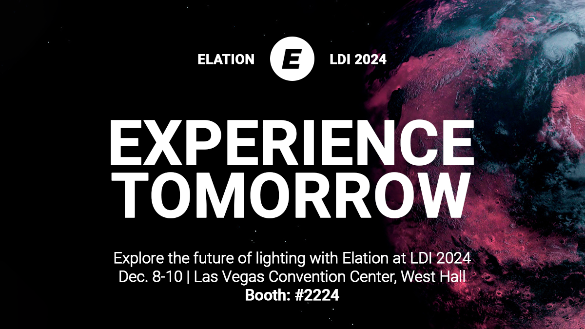 Elation Invites Lighting Professionals to “Experience Tomorrow” at LDI 2024