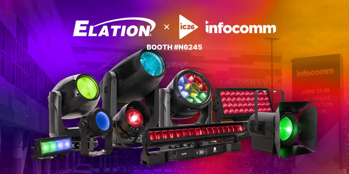 Elation Set to Unveil Latest Innovations in Professional Lighting at InfoComm 2026