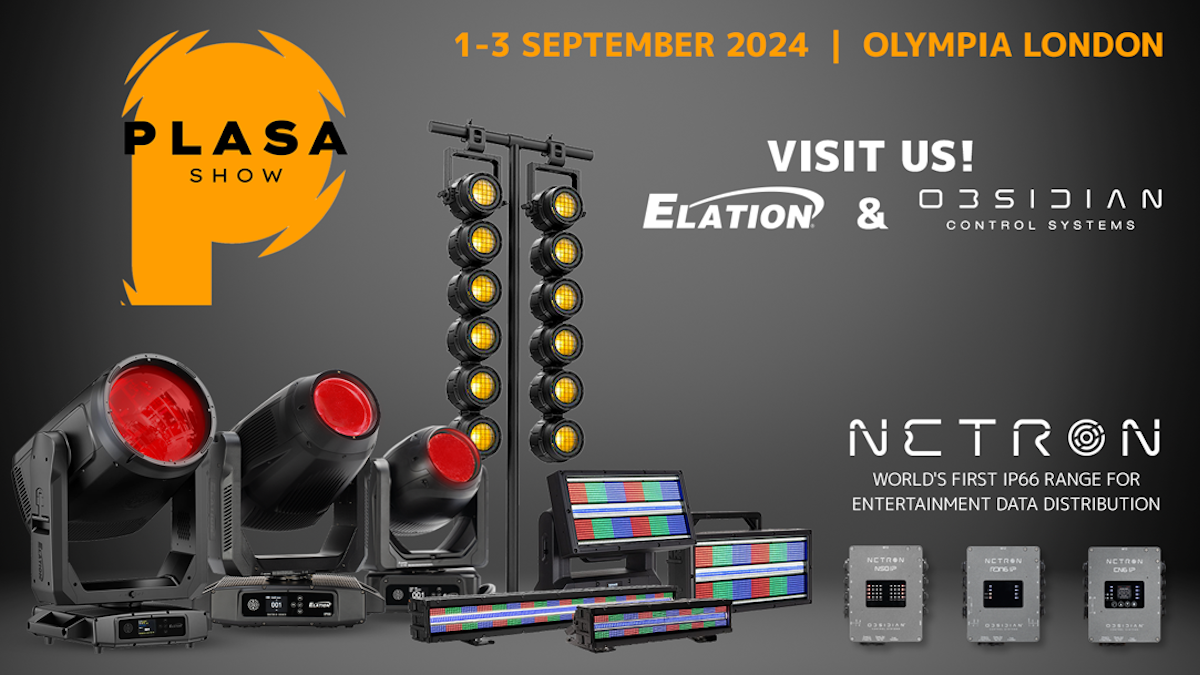 Explore Cutting-Edge Lighting Innovation At Elation PLASA Stand C26