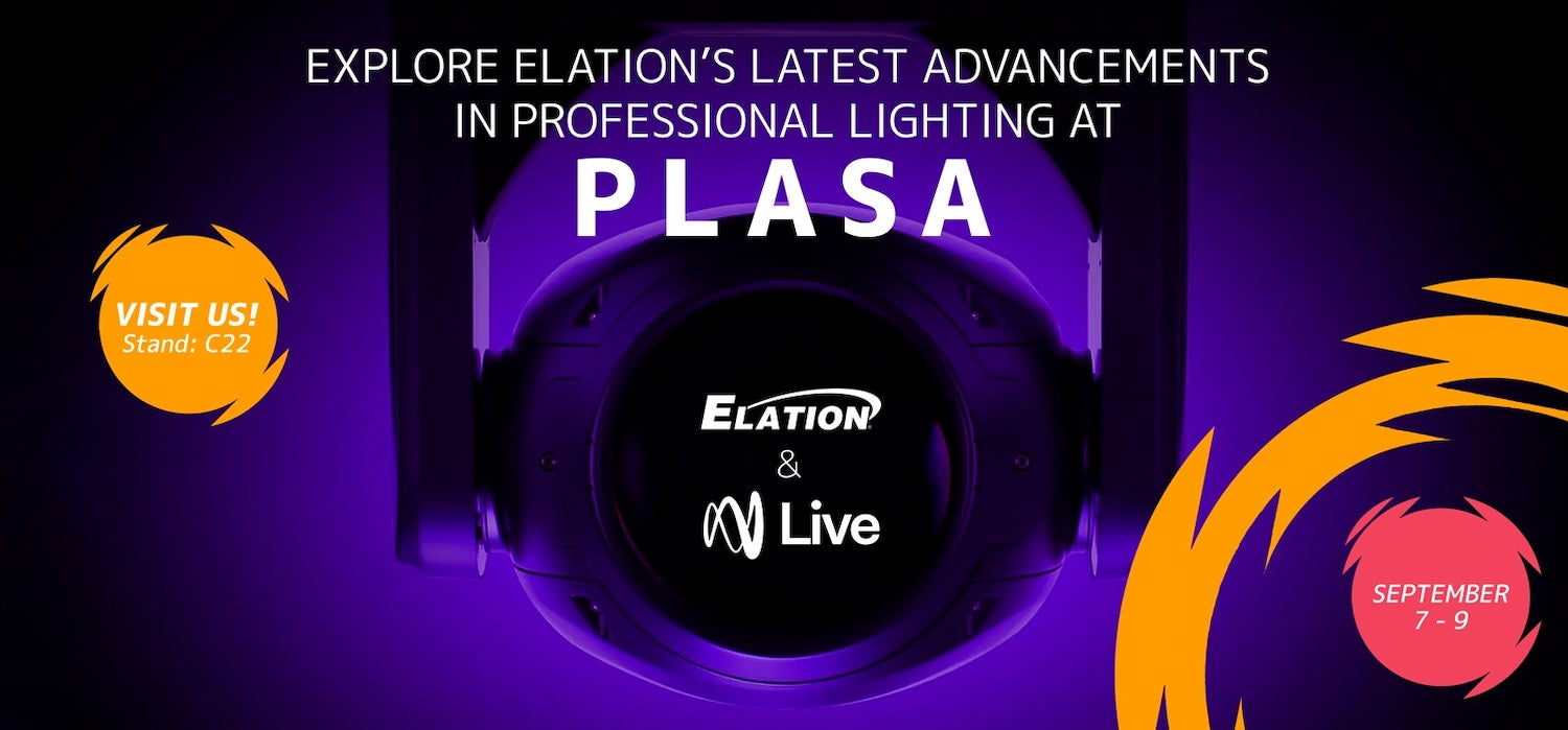 Explore Elation’s Latest Advancements In Professional Lighting At PLASA 2025