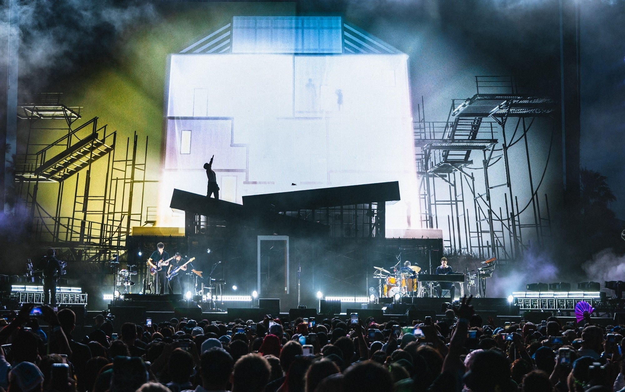 Shepherd Lowrey and Cour Design Bring Foster the People’s Coachella Show to Life with Elation Rayzor Blade