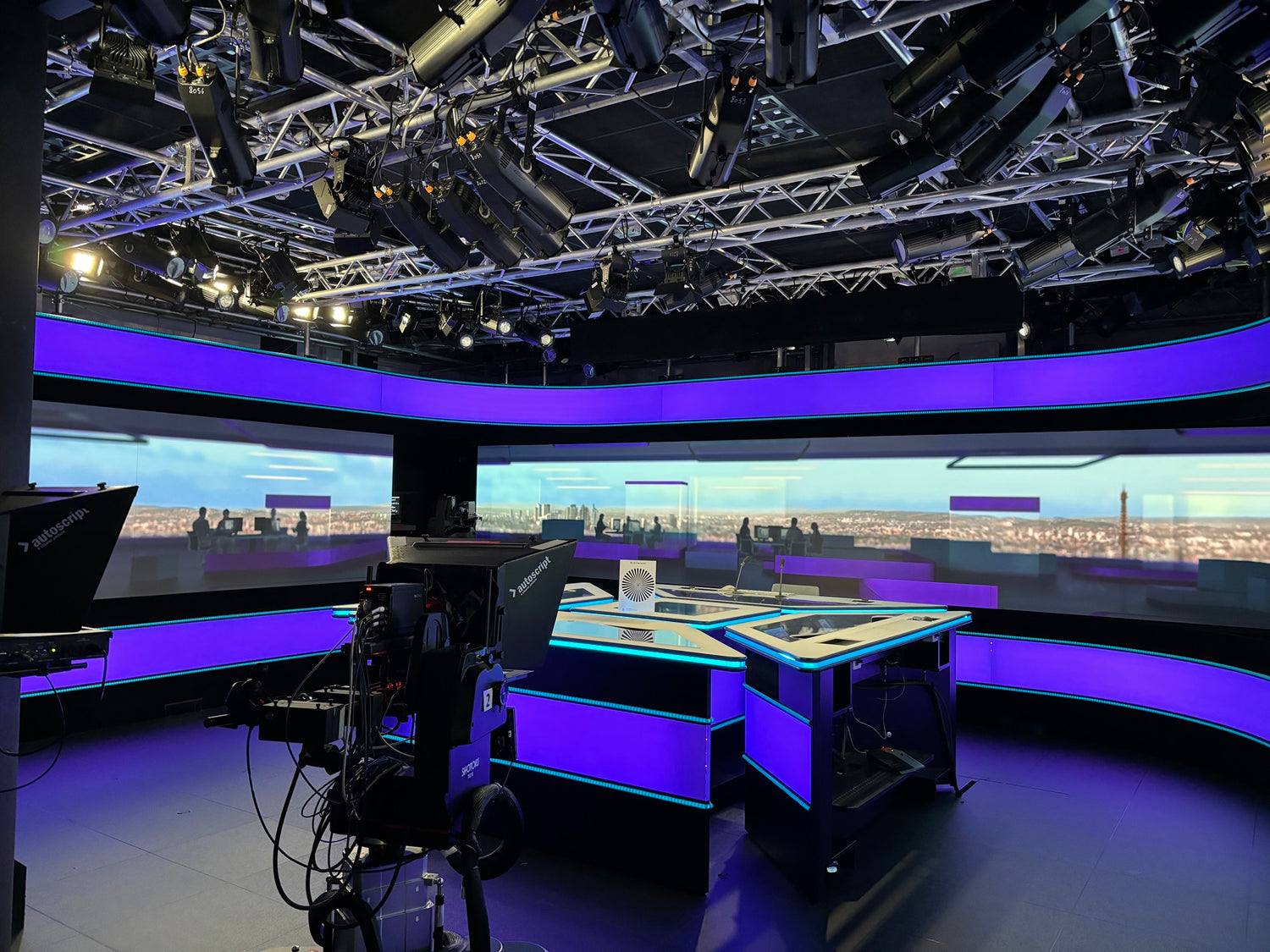 DoP Jean-Louis Rousseaux chooses Elation for new France 24 news sets