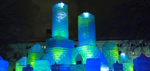 Showcore and Elation IP65 Fixtures Shine under Frigid Conditions of St. Paul Winter Carnival