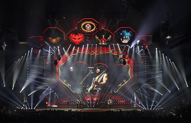 Elation DARTZ™ for KISS “End of the Road” World Tour