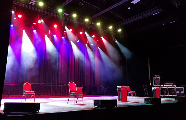 Efficient Elation Lighting System for Legends Casino Events Center