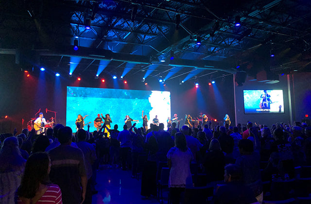 Lighthouse Church renewal with AVLX and Elation