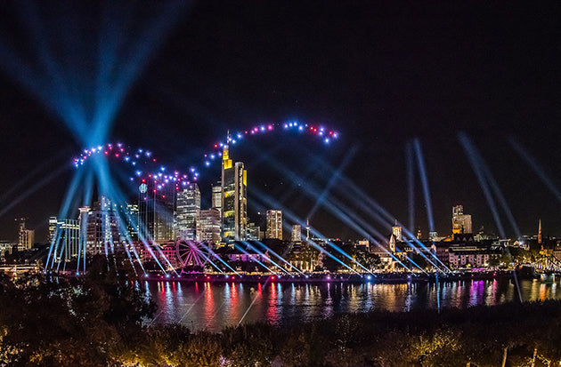 Restored Frankfurt Old Town Opens with Drone and Proteus™ Show