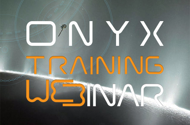 Obsidian offers 4-part ONYX Training Webinar Series