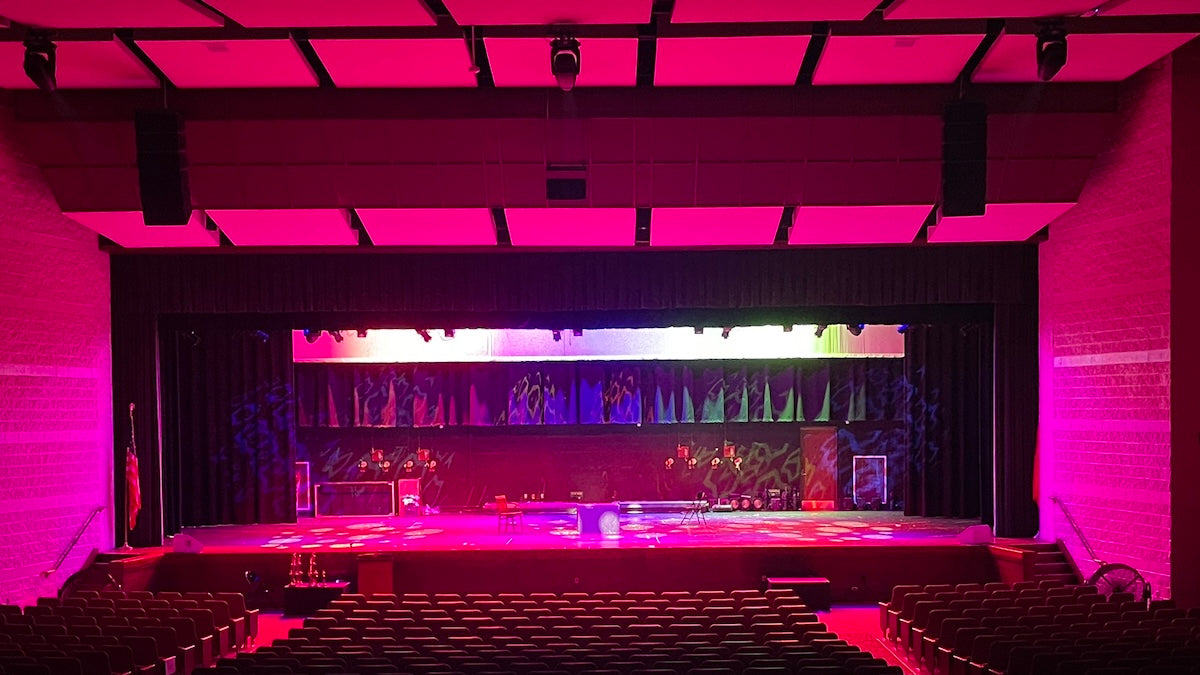 Pin Point Lighting Modernizes Middle School Auditoriums With All-LED Elation Systems