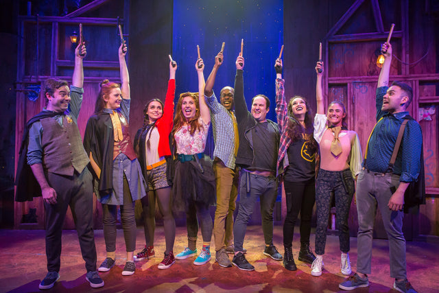 Herrick Goldman Lights Off-Broadway Hit “Puffs” in Elation Lighting