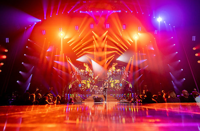 LD Manfred Nikitser chooses Artiste Monet™ as workhorse luminaire for Scorpions’ “Sin City Nights” Vegas Residency
