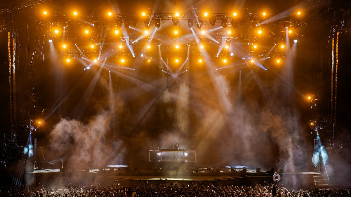 Concept K Lights Solidays Main Stage With 100 Elation SŌL I Blinders