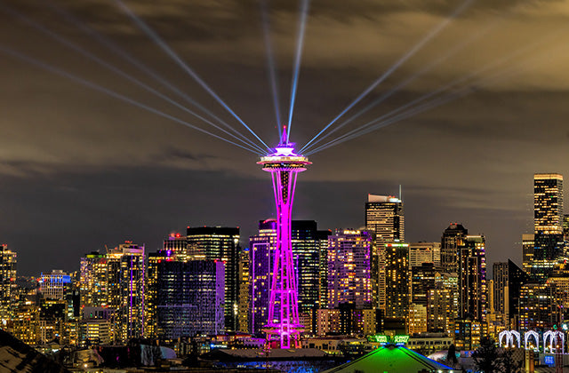Illuminate Production Services debuts Proteus Excalibur™ on spectacular Space Needle New Year’s Eve show