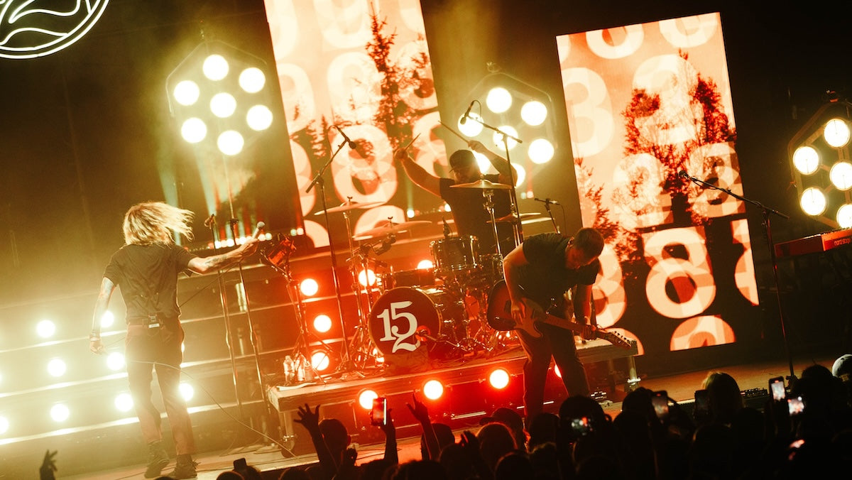 Lighting Designer Eric Price Debuts Elation SŌL I Blinder On Taking Back Sunday Tour