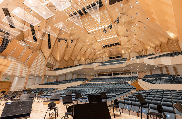 Audico chooses Elation for spectacular house lighting solution at Finnish concert hall