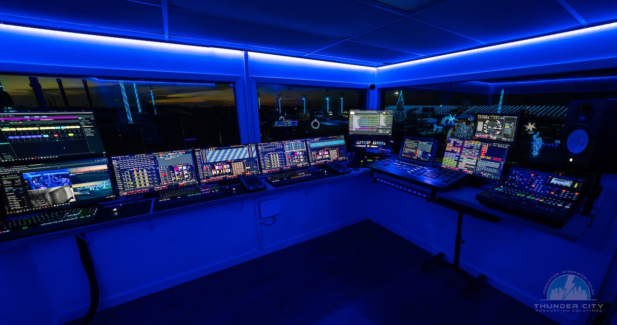 Thunder City Pro Powers Large-Scale Lighting Projects With Obsidian’s ONYX Platform