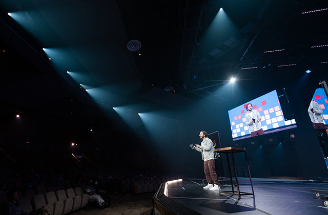 Elation key light solution for Traders Point Christian Church in Indianapolis