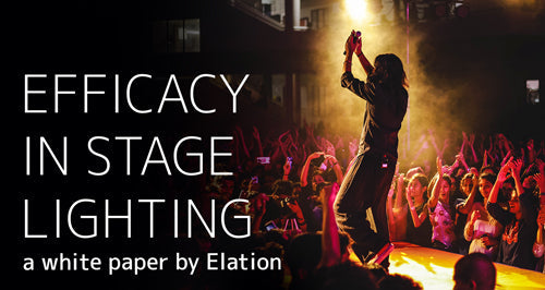 Efficacy in Stage Lighting