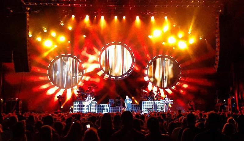 Versatile, Road-worthy Elation ACL 360 Bars™ for Rascal Flatts "Rhythms & Roots" Tour